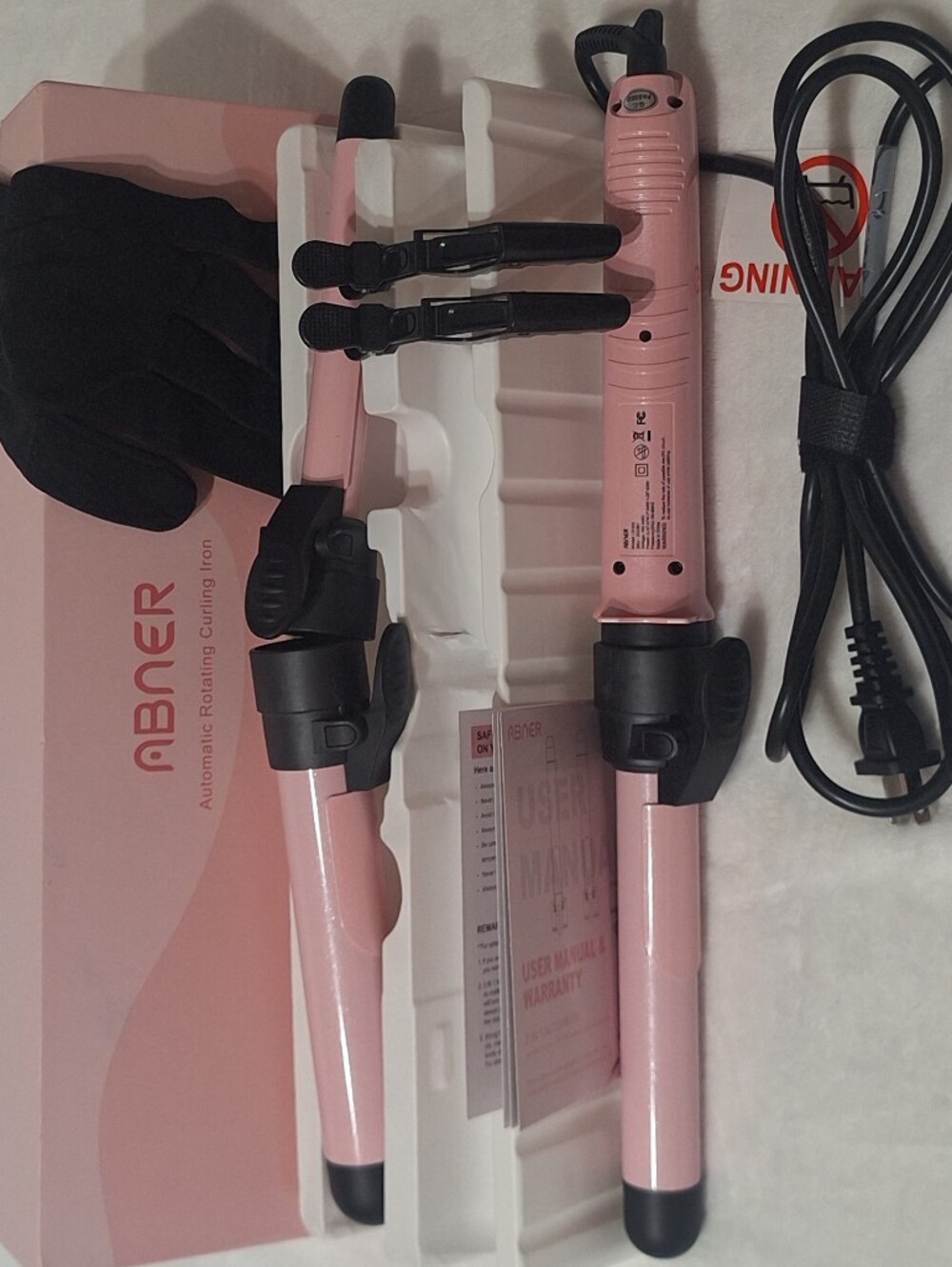 Abner Automatic Rotating Curling Iron